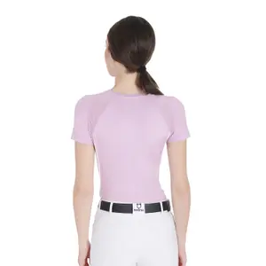 T-shirt de treino slim feminino Equestro image-1