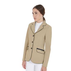 Women's competition riding jacket in technical fabric Equestro image-4