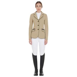 Women's competition riding jacket in technical fabric Equestro image-1