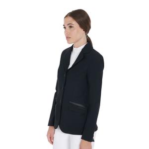 Women's competition riding jacket in technical fabric Equestro image-4