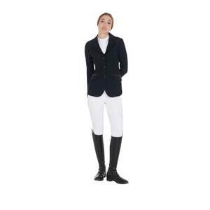 Women's competition riding jacket in technical fabric Equestro image-1