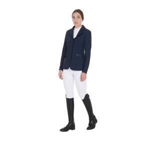 Women's competition riding jacket in technical fabric Equestro image-2