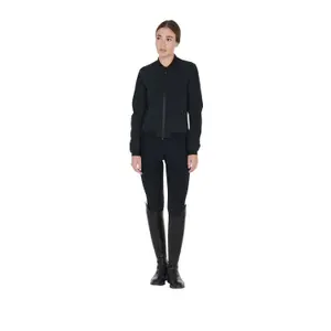 Cazadora de tejido técnico mujer Equestro image-2