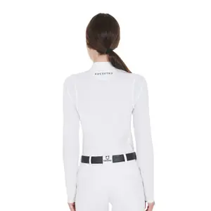 Women's long sleeve competition riding polo Equestro image-3