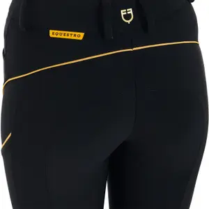 Mid grip riding Trousers for women Equestro image-5