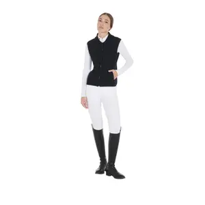 Chaleco de equitación sin mangas para mujer Equestro image-2