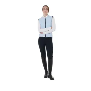 Chaleco de equitación sin mangas para mujer Equestro image-1