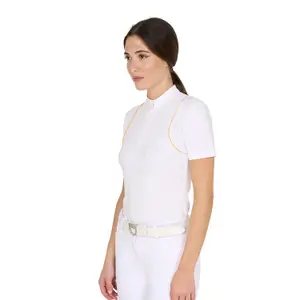 Women's competition polo shirt Equestro image-1