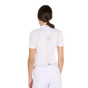 Women's competition polo shirt Equestro image-3