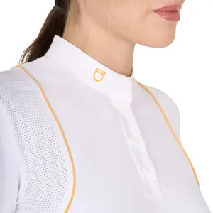 Women's competition polo shirt Equestro image-5