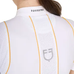 Women's competition polo shirt Equestro image-6