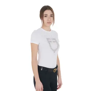 T-shirt slim feminino Equestro image-1