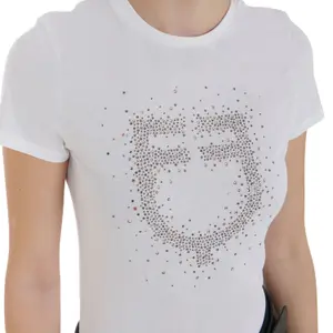 T-shirt slim feminino Equestro image-5