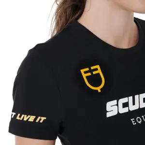 Casaco de equitação com fecho total para mulher Equestro image-5