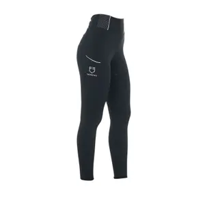Women's slim fit full grip riding leggings Equestro image-3