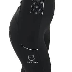 Women's slim fit full grip riding leggings Equestro image-6