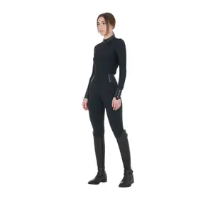 Women's slim fit full grip riding leggings Equestro image-4