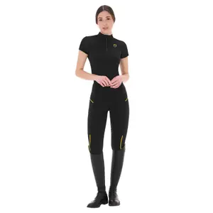 Women's full grip riding leggings Equestro image-1