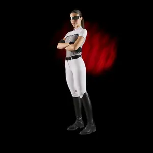 Women's competition polo shirt Equestro Ridertechnology image-6