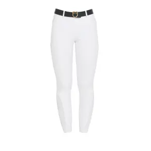 High-waisted full grip competition trousers for women Equestro image-0