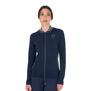 Dames ruiter zonnejack met rits Equestro image-0