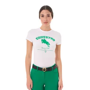 Γυναικείο βαμβακερό T-shirt Equestro image-0