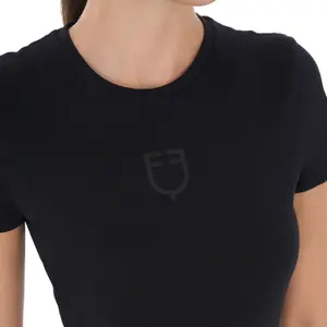 T-shirt coton femme Equestro Institutional image-2