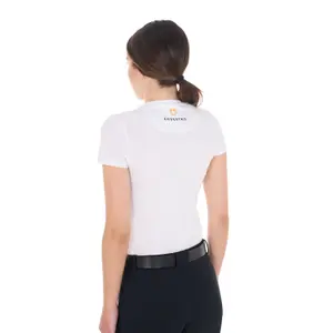 T-shirt coton femme Equestro Institutional image-2