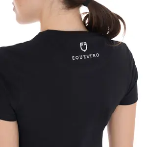 Γυναικείο βαμβακερό T-shirt Equestro Head In The Clouds image-1