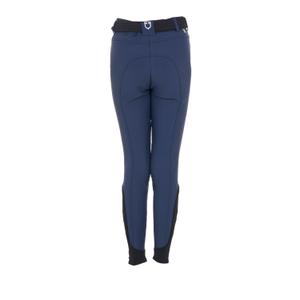 Pantaloni da equitazione mid grip per bambini Equestro X Fise image-1