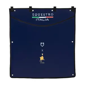 Φράχτης σταύλου με κεντημένο λογότυπο Equestro X Fise 135x130 image-1