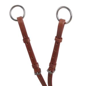 Martingale voor paard van duurzaam leer Equestro Melissa image-1