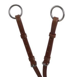 Martingale voor paard van duurzaam leer Equestro Melissa image-1