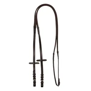 re00603-darkbrown-leren-en-rubber-teugels-voor-paard-met-messing-bevestiging-equestro-donkerbruin