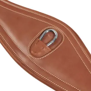 Leather jump strap with elastics Equestro image-3