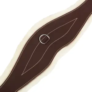 Pas napinowy z syntetycznej owczej skóry Equestro New image-3