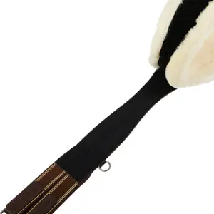 Pas napinowy z syntetycznej owczej skóry Equestro New image-6