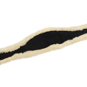 Synthetic sheepskin jumping girth for horses Equestro image-2