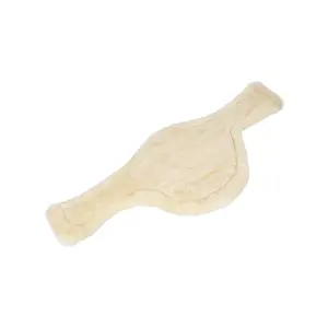 Sattelgurt aus synthetischem Lammfell Equestro image-1