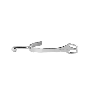 Spurs for horses with round head and long shank Equestro image-0