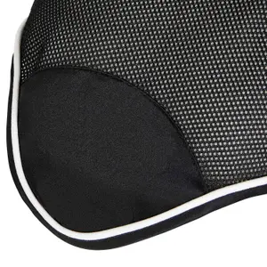 Czapka przeciw owadom dla konia z białym wykończeniem Equestro image-2