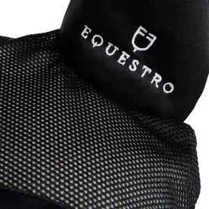 Czapka przeciw owadom dla konia z białym wykończeniem Equestro image-3