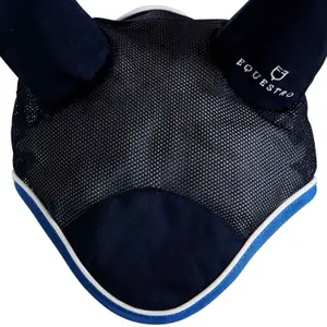 Czapka przeciw owadom dla konia z białym wykończeniem Equestro image-2