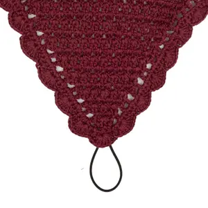 Flugnät för hästar i bomull med napp Equestro image-3