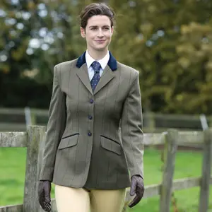 Tweed stretch dames rijjas Equetech Bellingham Deluxe image-1