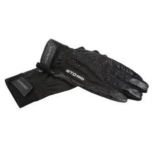 Waterproof riding gloves for kids Equetech Storm image-1
