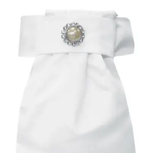 Reitkrawatte Equetech Deluxe Pearl image-0