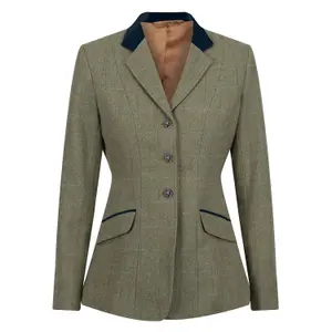 Chaqueta de montar de tweed para mujer Equetech Thornborough Deluxe image-0