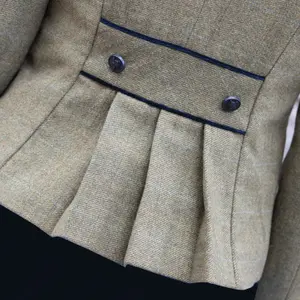 Women's tweed riding jacket Equetech Thornborough Lead Rein image-3