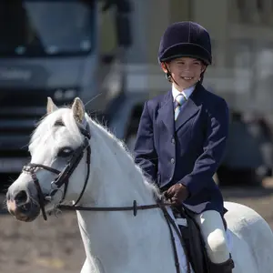 Children's riding jacket Equetech Jersey Deluxe image-1